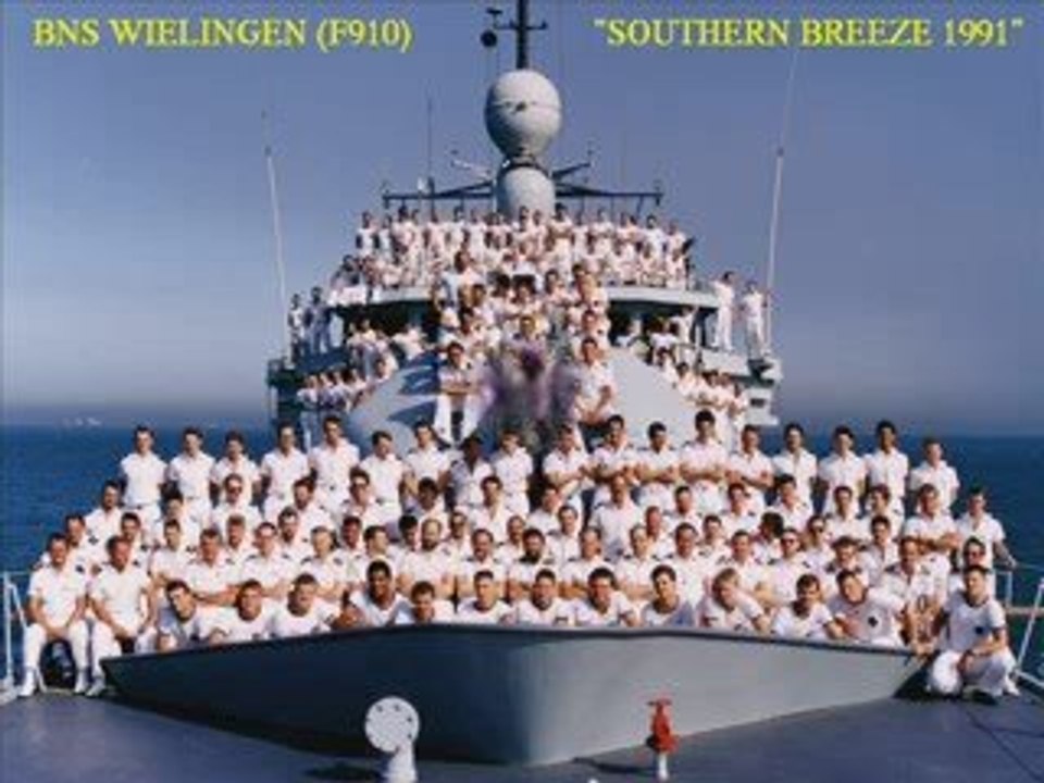 Equipage F910 WIELINGEN - Golfe Persique 1991