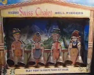 CHAPIMUSIC TOY INSTRUMENTS - Swiss chalet bell ringers