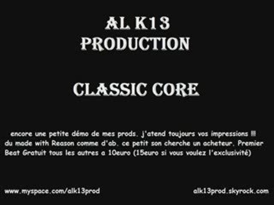 Classic Core by AL K13Prod
