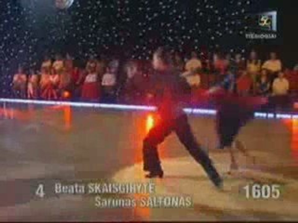 Sarunas Saltonas ir Beata Skaisgiryte (pasadoblis)
