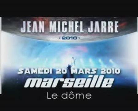 Jean Michel Jarre en tournée en France en mars 2010