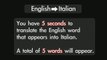 Learn Italian - Italian Video Vocabulary Newbie lesson #11