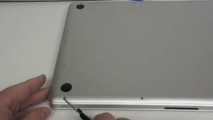 How to Remove the Bottom Case -  17 Inch Macbook Pro Unibody