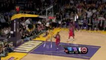 NBA Jordan Farmar steals the inbound pass and finishes with