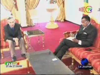 Audience à la présidence de la République