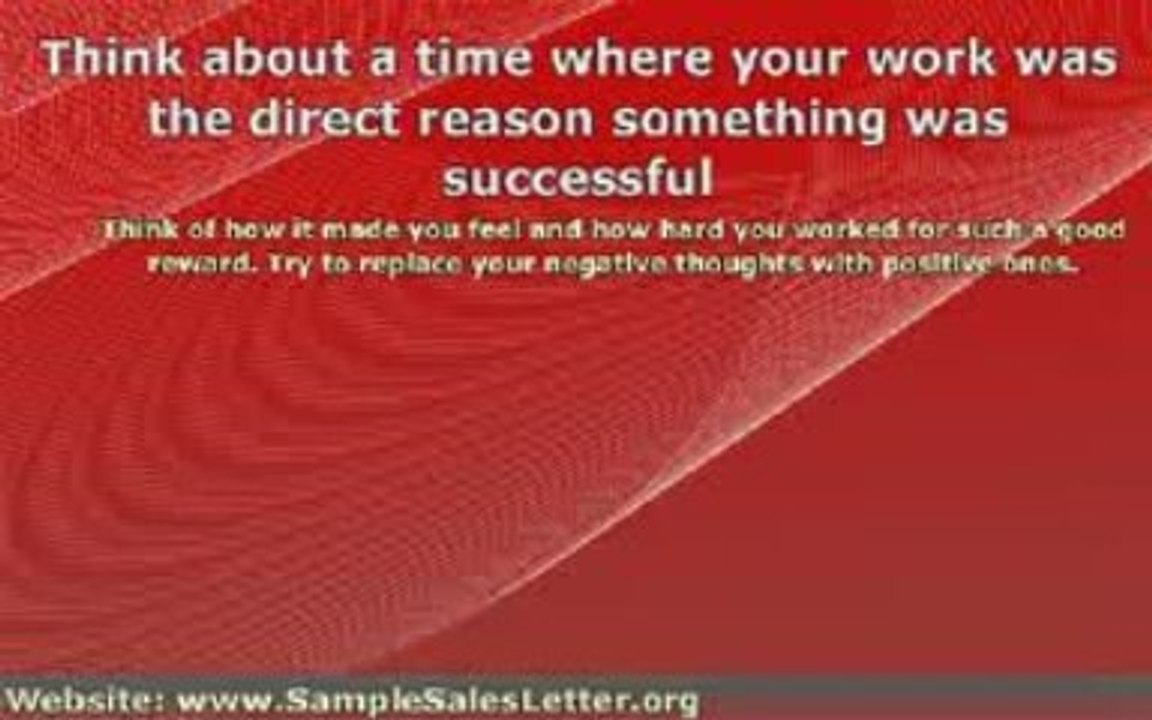 Need to Write a Sample Sales Letter