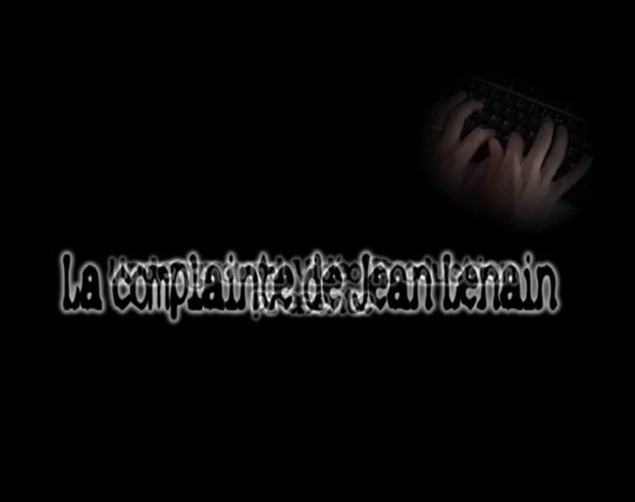 la complainte de Jean Lenain