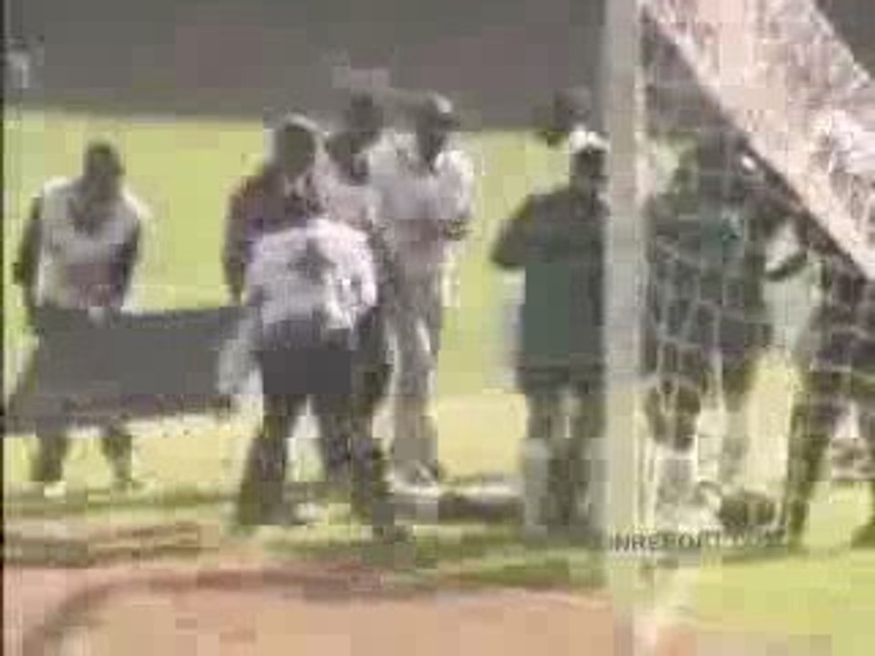 Kenya vs Tunisia Football Match Jim Rogers and Paige Parker