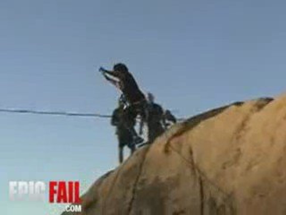 Zipline Fail