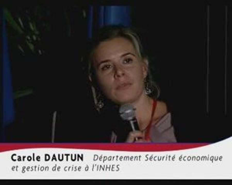 Conférence 22 octobre 2009 : Carole DAUTUN