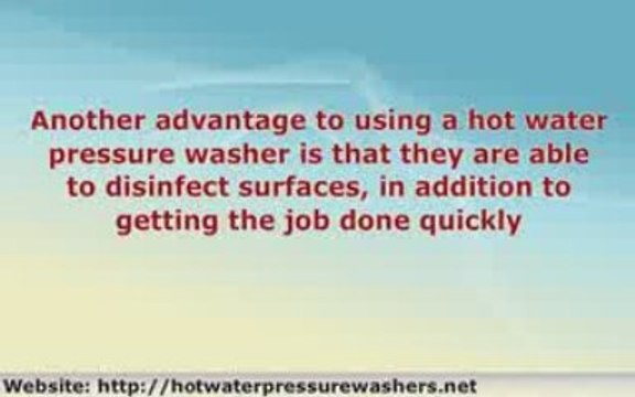 Hot Water Pressure Washers - Let the Pressure Melt Away Your