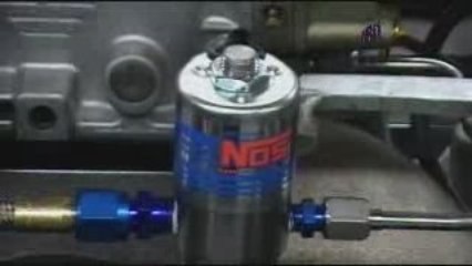 "Inhaling Nitrous".  1000 HP 572 BBC from Nelson Racing Eng.