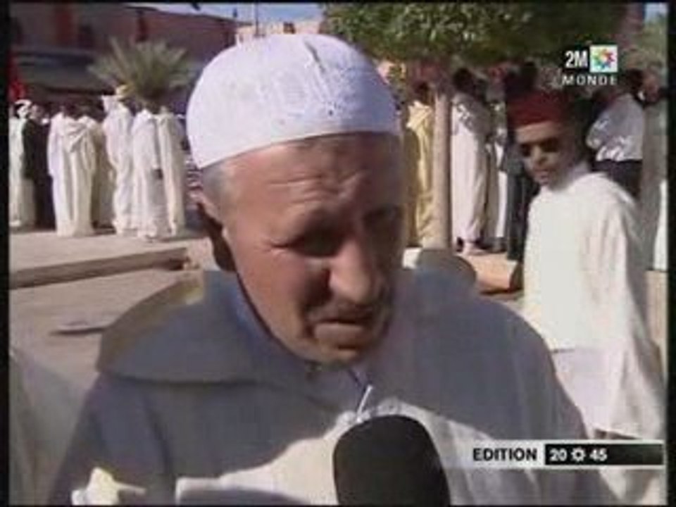 visite royale a ERRACHIDIA( IGHREM N  SSOUK) le 26/10/2009