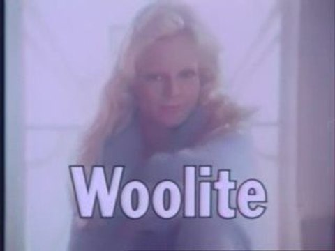 Pub Woolite avec Sylvie Vartan 1980