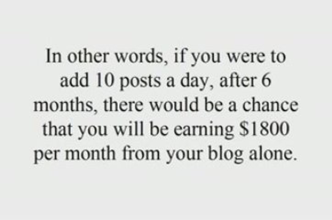 How Much Can You Earn From a Blog