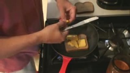Velveeta Grilled Cheese Sandwich - Ep.112