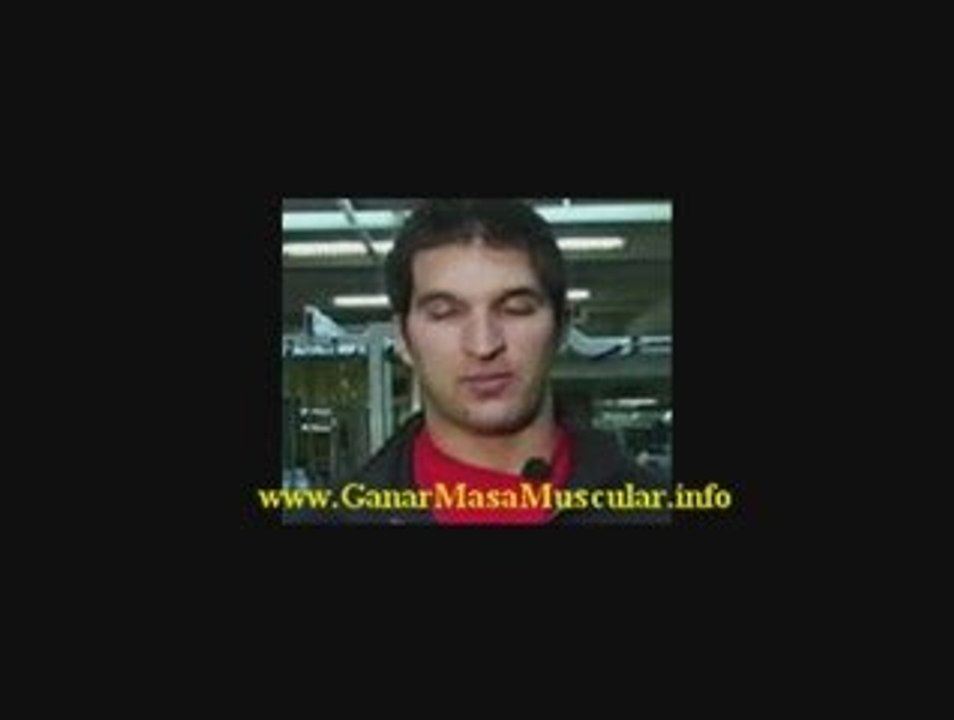 Como tener musculos - ganar aumentar masa muscular