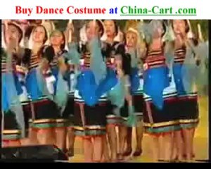 Jinuozu Folk Dance Traditional Minority Jinuo Zu People