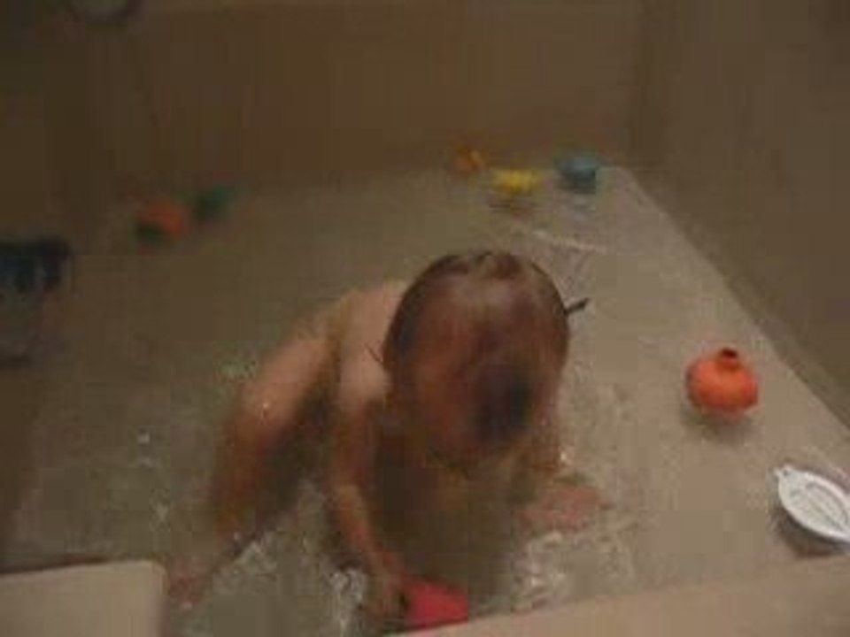 Dans le bain