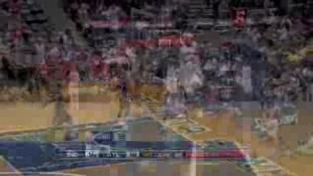 NBA Josh Smith steals the ball and runs the floor for the mo