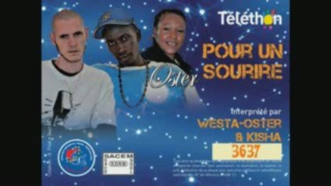 Clip téléthon interprétée par le groupe Westa-Oster-Kisha