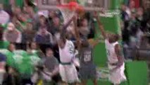 NBA RAYMOND FELTON getting blocks By Kendrick Perkins