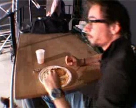 Making Of du clip Monde étrange de Mark Scotto