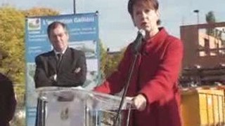 Inauguration de logements écologiques - secteur Galliéni