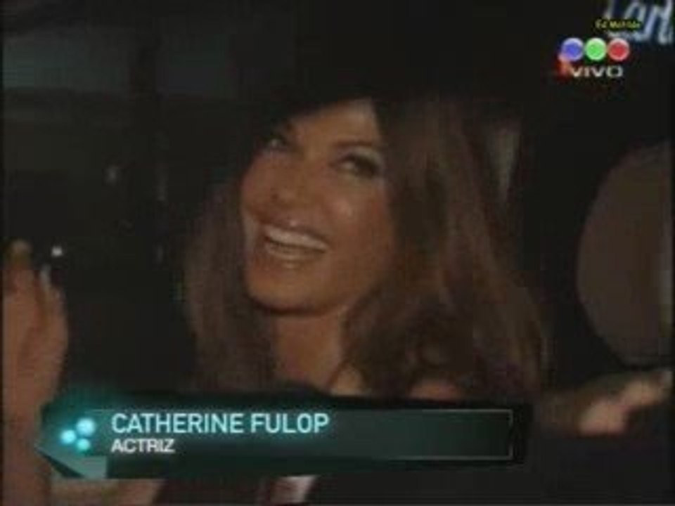 Osvaldo Sabatini y Catherine Fulop - CQC (21.09.09)