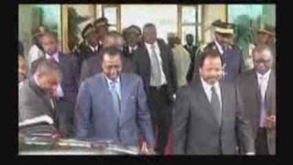 Visite du President  IDRISS DEBY  au Cameroun