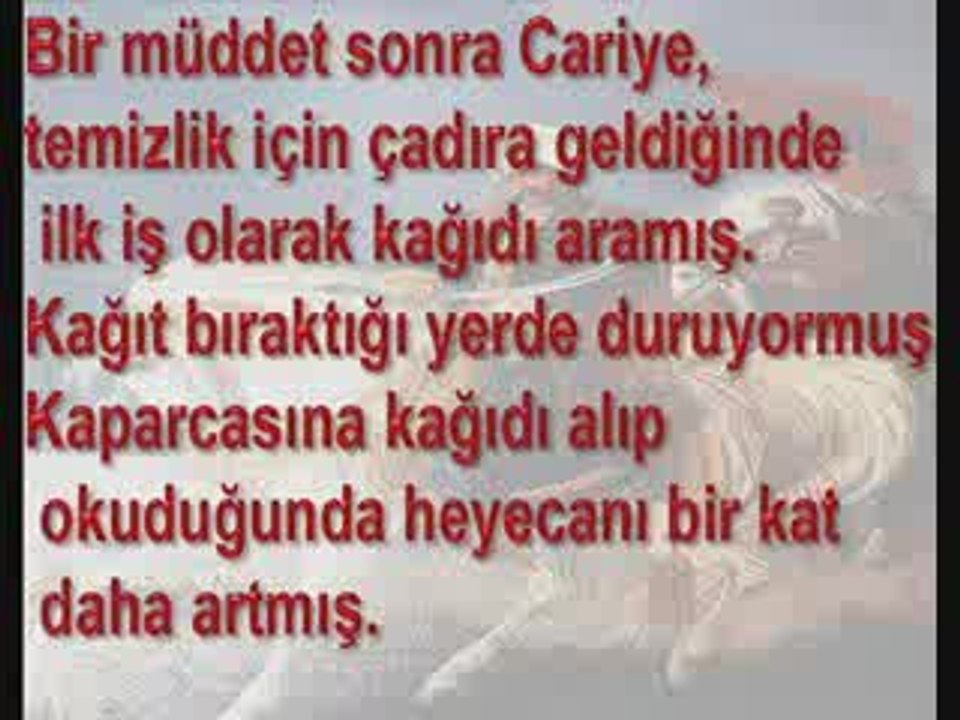 Cariyenin Öldüren Aşkı (DERDİ OLAN NEYLESİN)