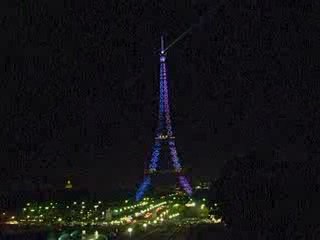 Tour Eiffel illuminée