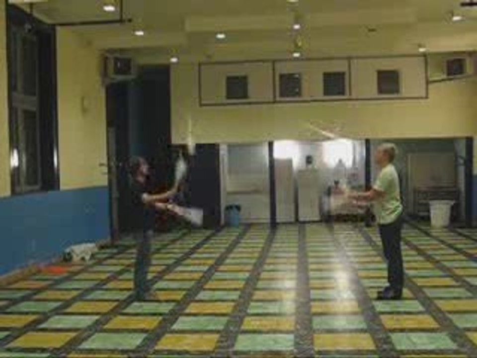 Répétitions à la salle du Patro, un soir