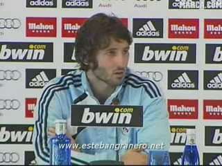 Esteban Granero - Rueda de Prensa (29.10.2009)