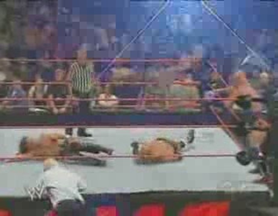 Batista & Shawn Michaels vs Triple H & Kurt Angle