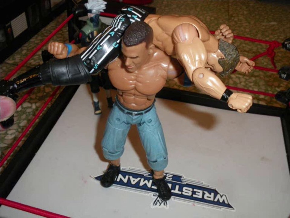 Stop Motion John Cena vs Chris Jericho