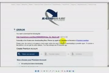 rapidshareden dosya indirmek