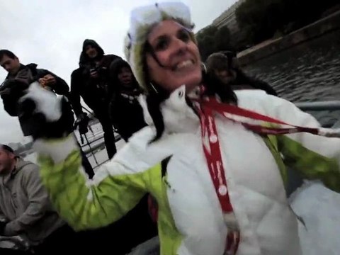 Val Thorens - Bataille de boules de neige à Paris