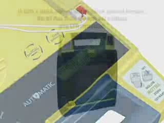 UK AED defibrillator Powerheart G3 Plus user demo