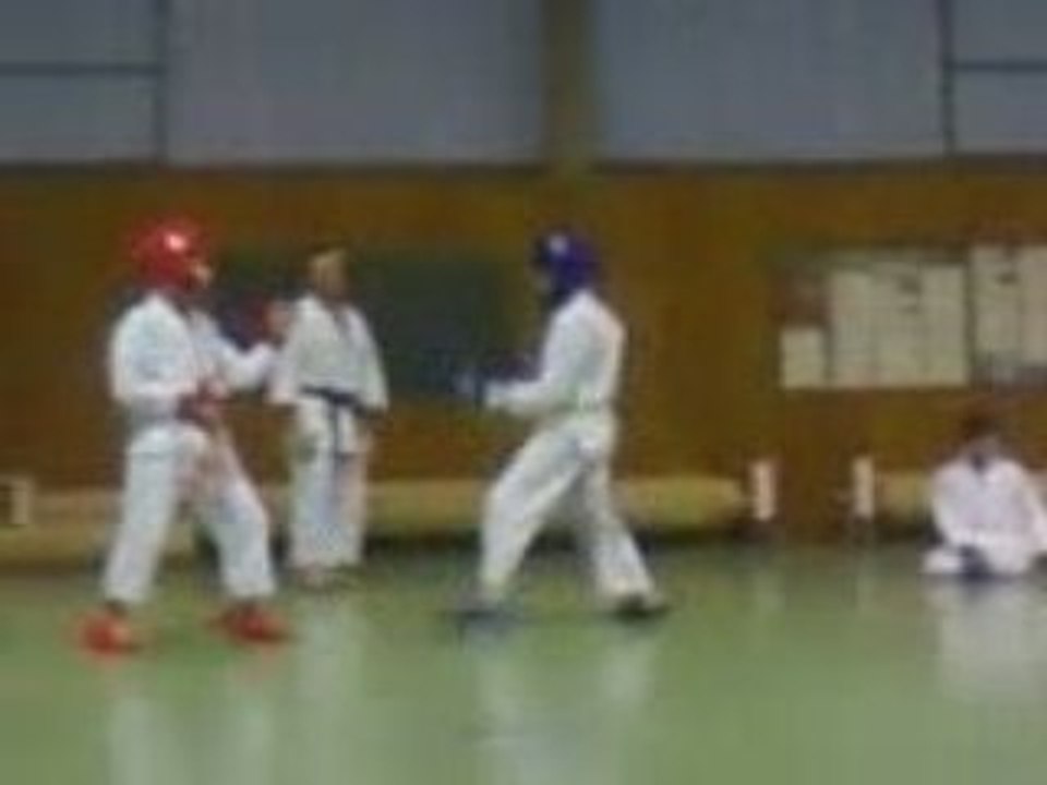 entrainement de karate