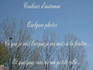 COULEURS D'AUTOMNE DANS LE NORD