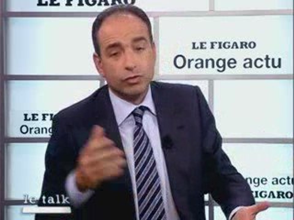 Jean-François Copé au Talk Orange-Le Figaro le 29/10/2009