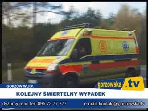 Kolejny śmiertelny wypadek