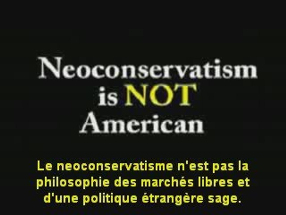 Ron Paul dénonce les neoconservateurs-"We've Been Neo-Conned