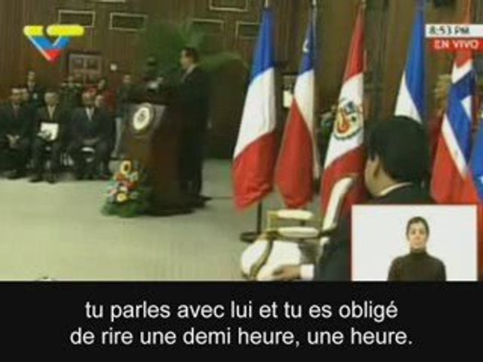 Chavez et le prix Nobel de la paix Sous-titré fr