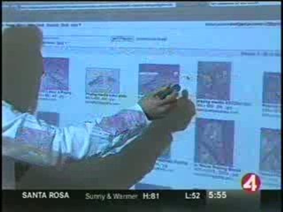 Luidia's eBeam system on KRON4