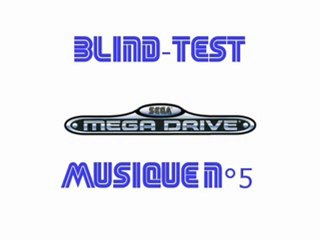 Blind-Test Spécial Megadrive