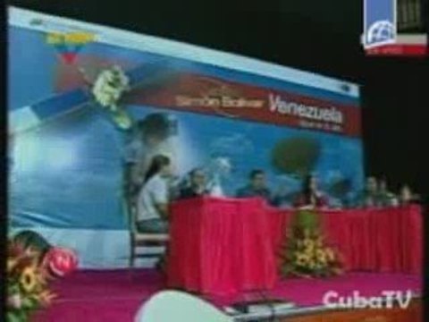 Celebraciones por Aniversario del Satélite Simón Bolívar