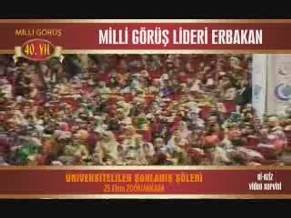 Erbakan Üniversiteliler Şahlanış Şöleni Konuşması-4.1 Bölüm