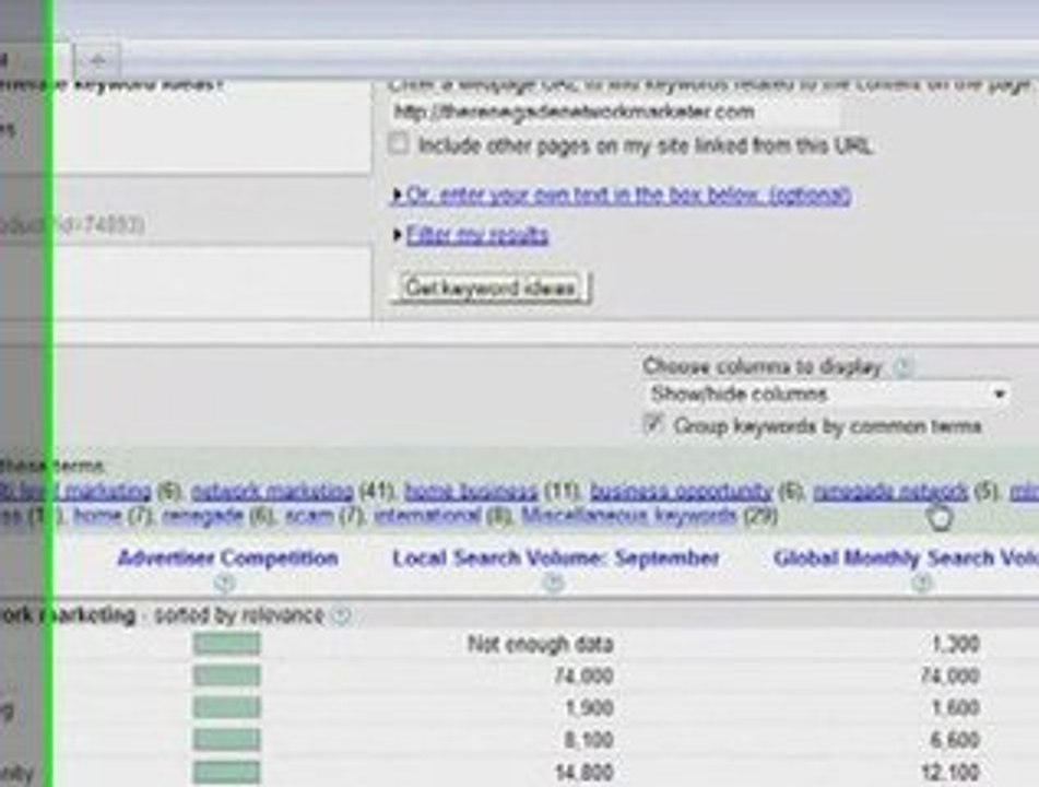 Free Keyword Research Tip